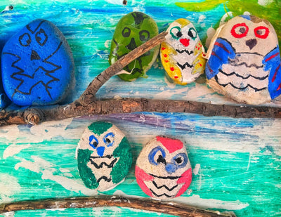 Kids' Activity: Painting and Hiding Rocks!